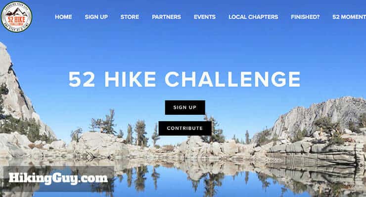 52 hike challenge website