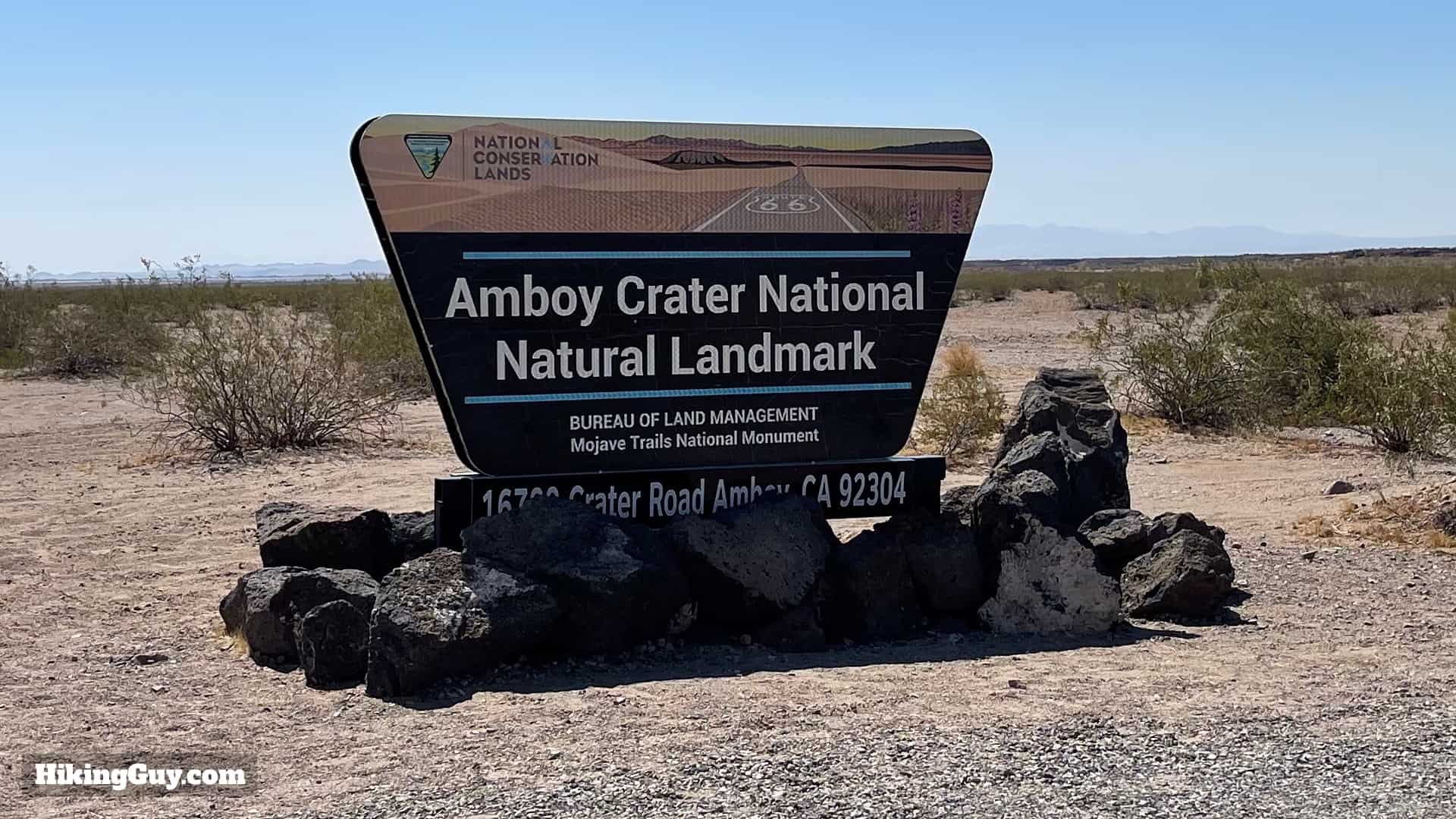 Amboy Crater Hike Directions 3