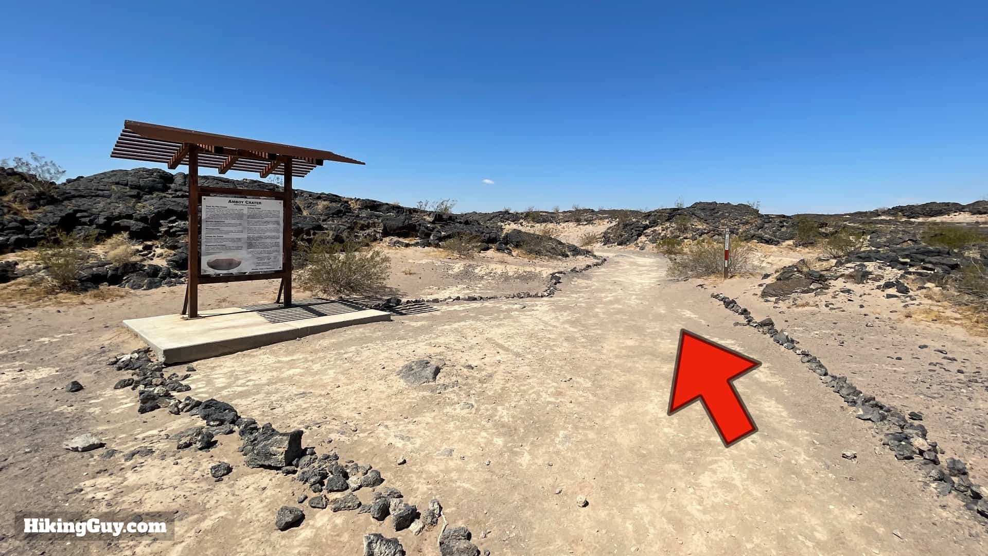 Amboy Crater Hike Directions 9