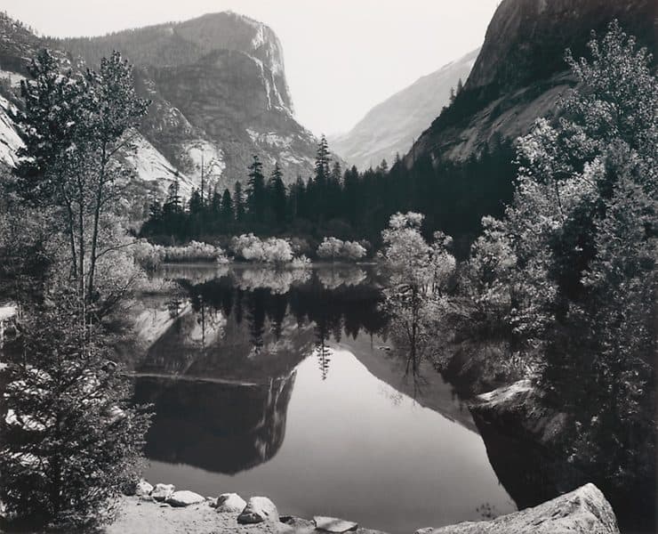 Ansel Adams Mirror Lake Yosemite