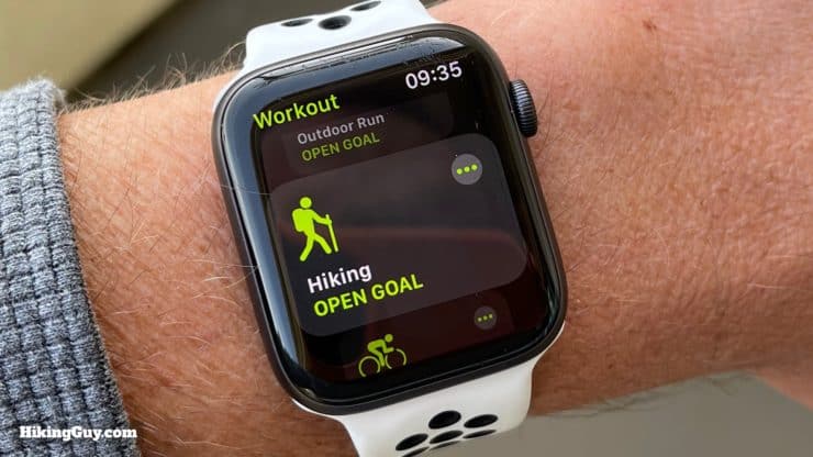 Apple Watch Hiking App