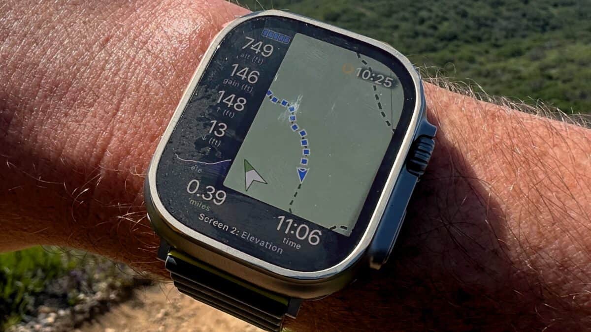 trailforks apple watch