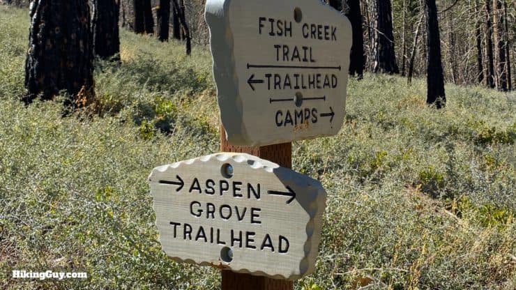 Aspen Grove Trail Directions 30