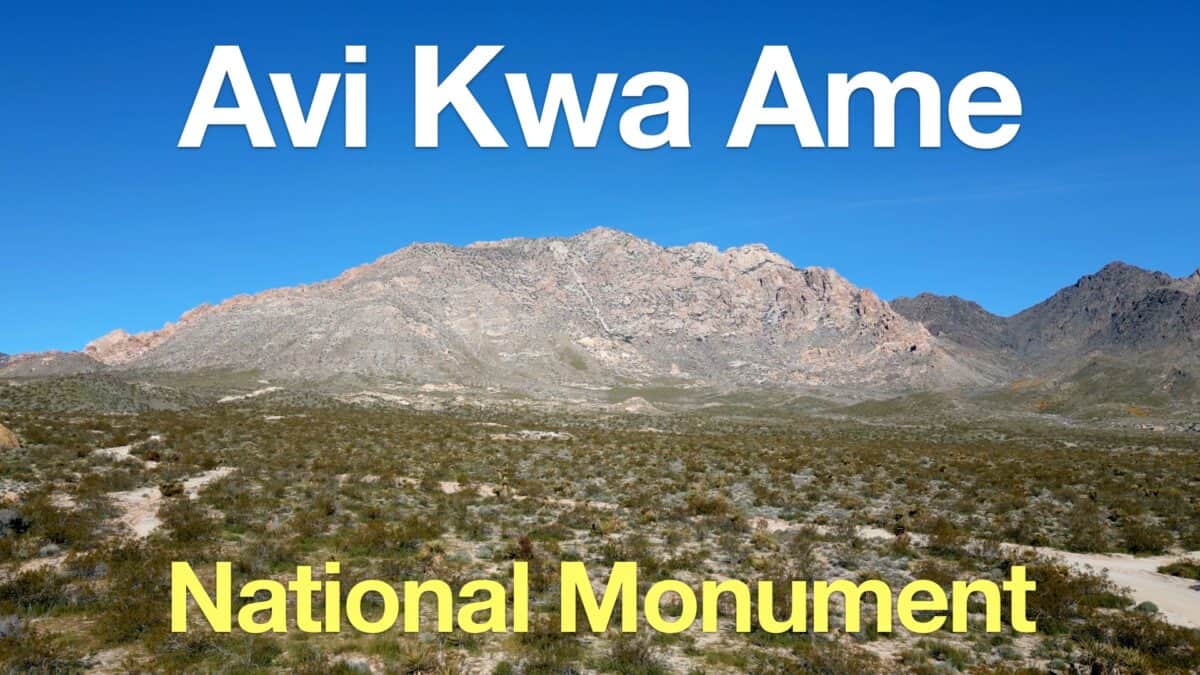 Avi Kwa Ame National Monument Hikes