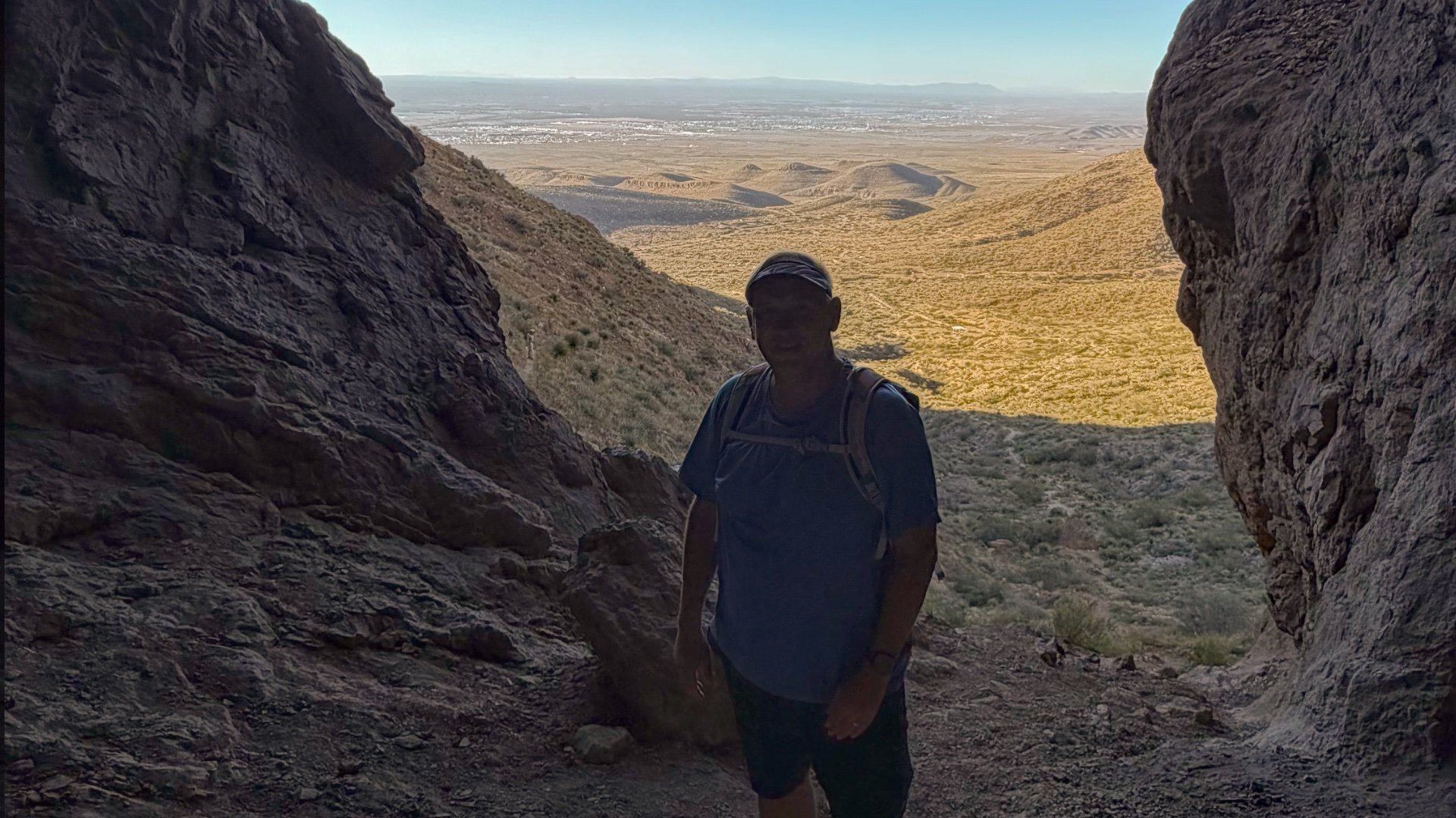 Cris Hazzard at Aztec Caves