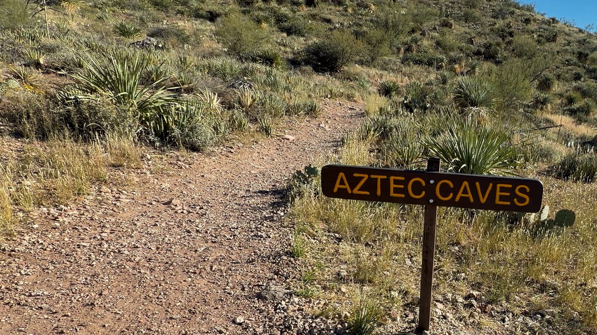 Aztec Caves Trail Directions 5