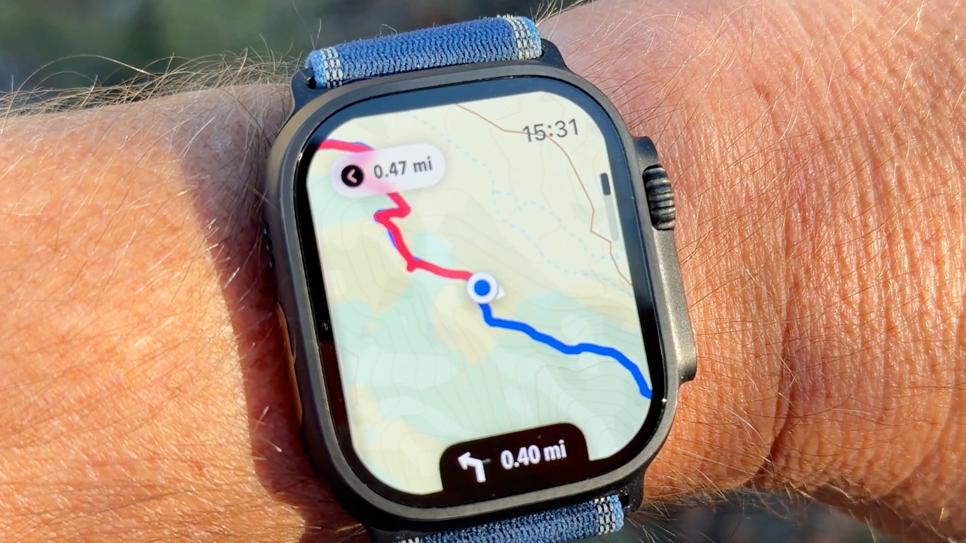 Aztec Caves Trail Navigation