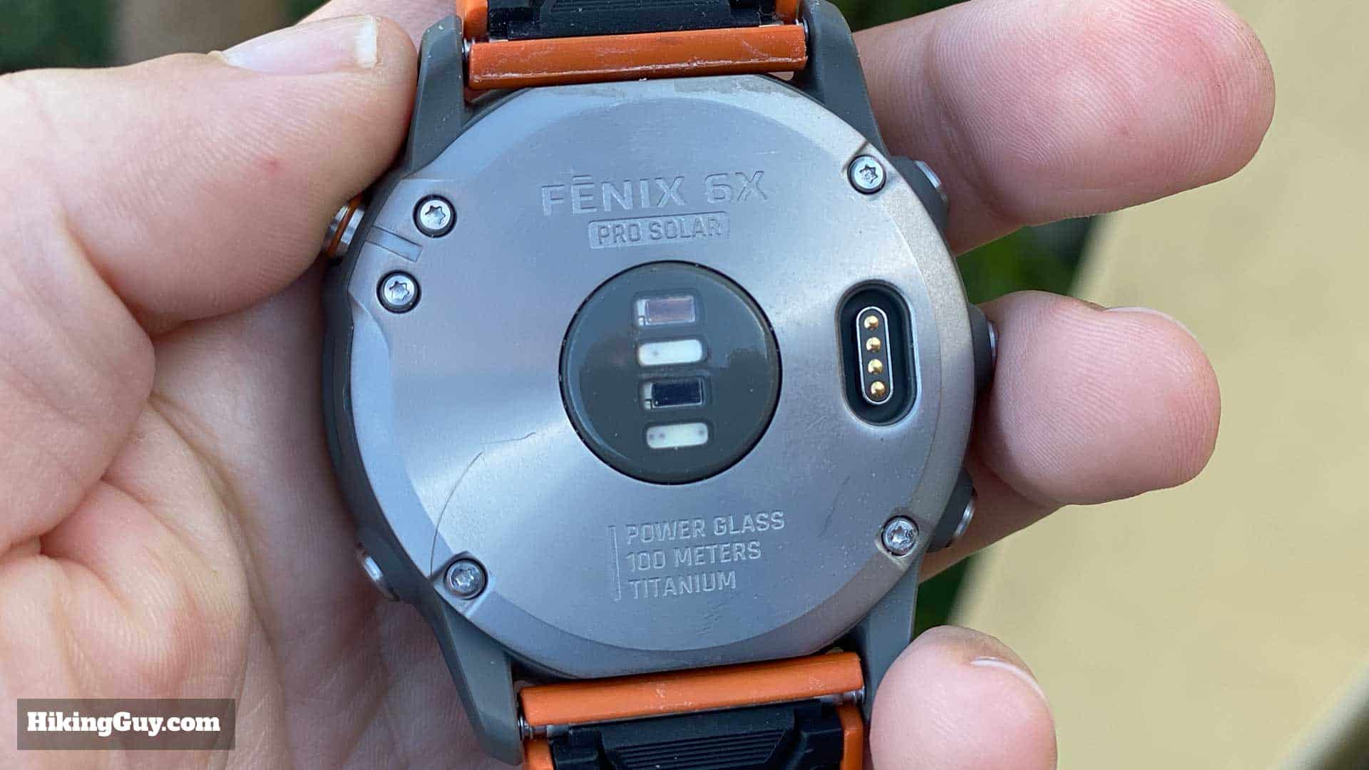 Back Of Fenix 6