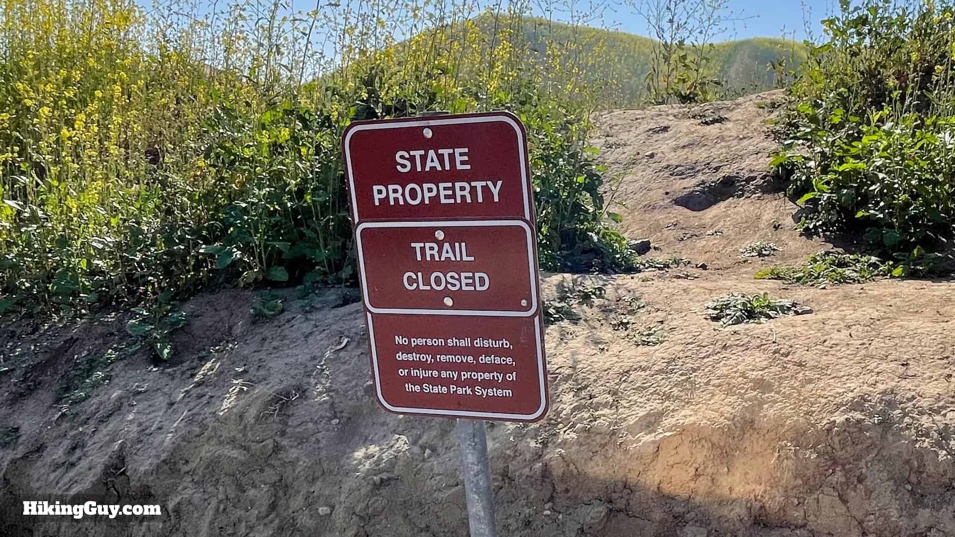 Bane Canyone Loop Trail Directions 1