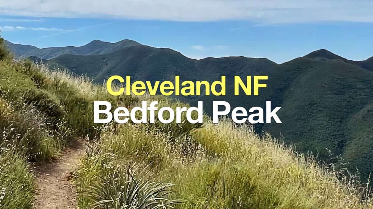 Hike the Bedford Peak Trail (Orange County)