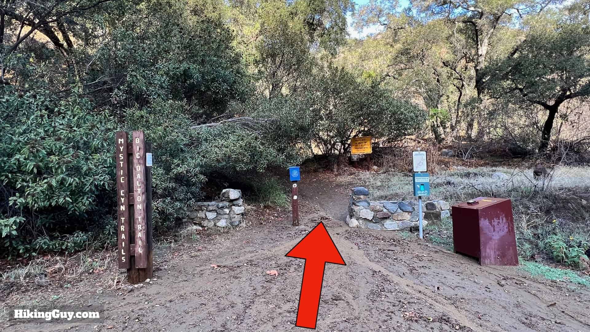 Big Dawlton Canyon Trail Directions 5