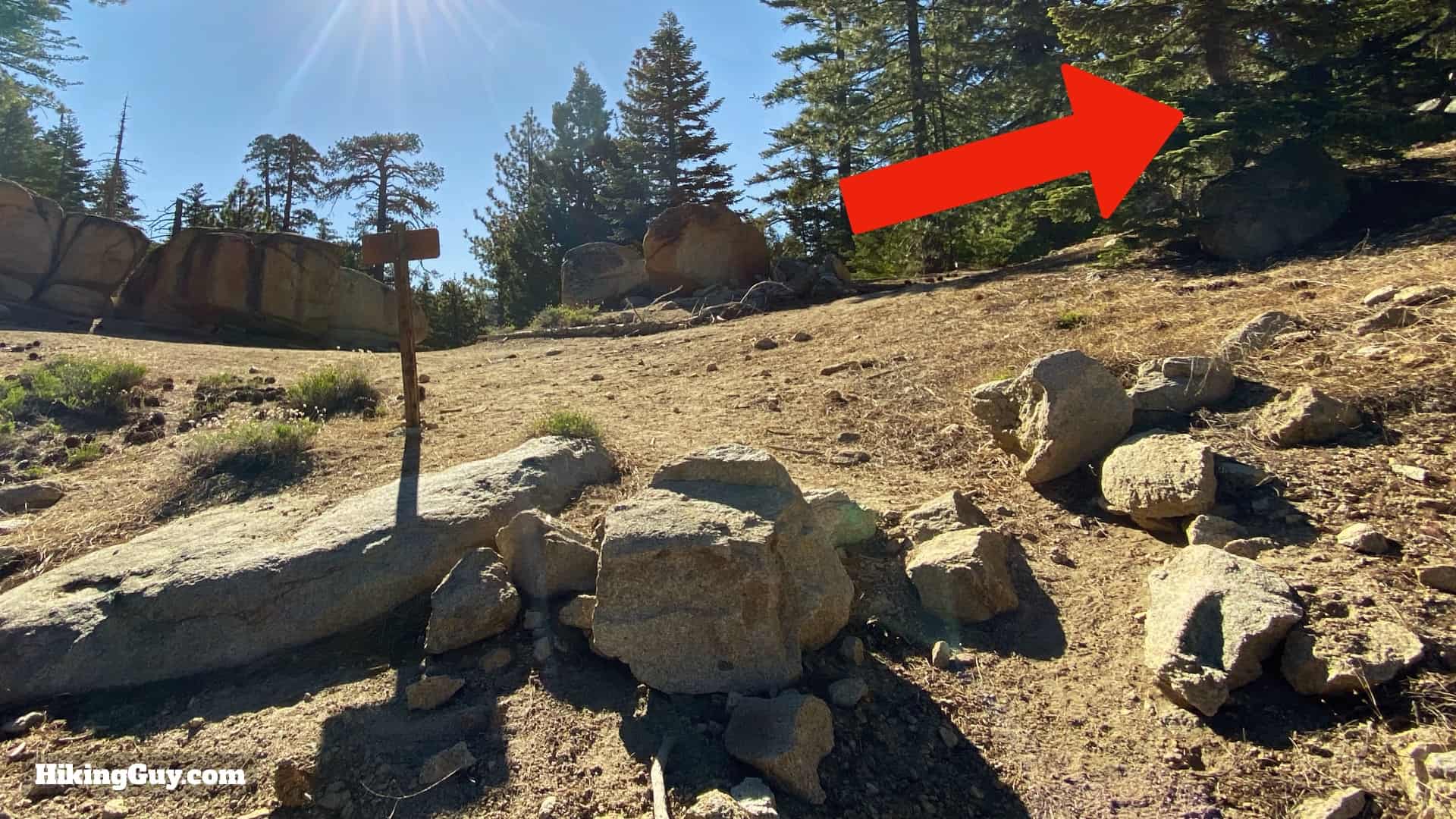 Black Mountain Trail Directions 17