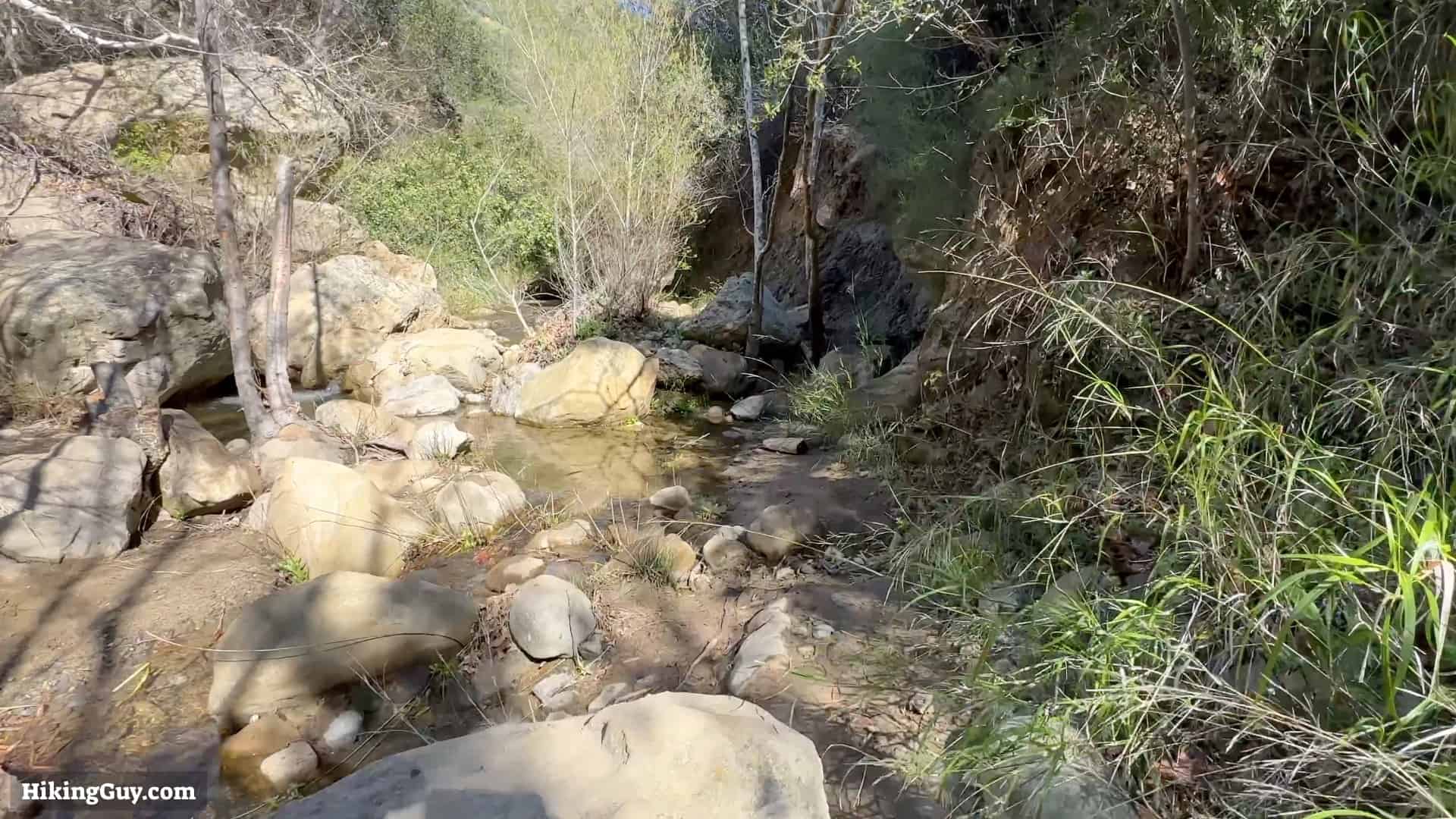 Black Star Canyon Falls Hike Directions 13