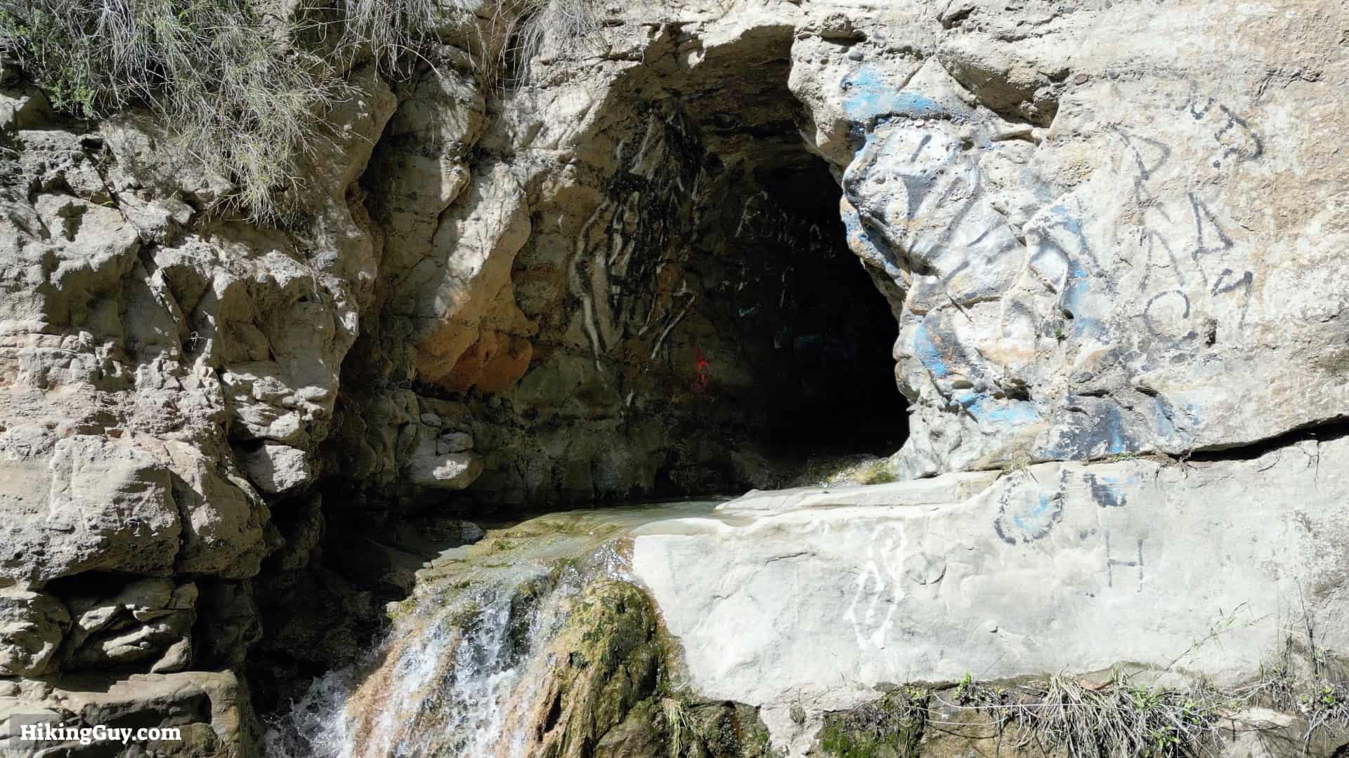 Black Star Canyon Falls Mine Entrance