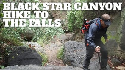 Hike Black Star Canyon Falls Trail