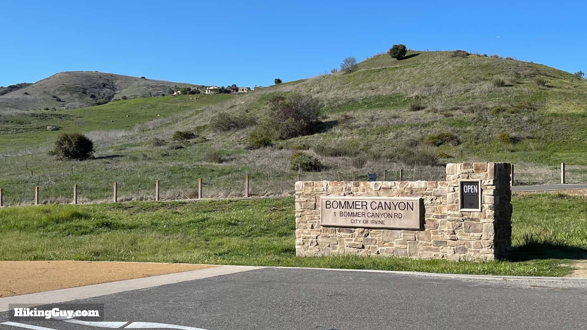 Bommer Canyon Trail Directions 3