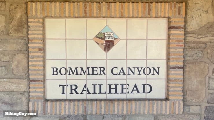 Bommer Canyon Trail Directions 6