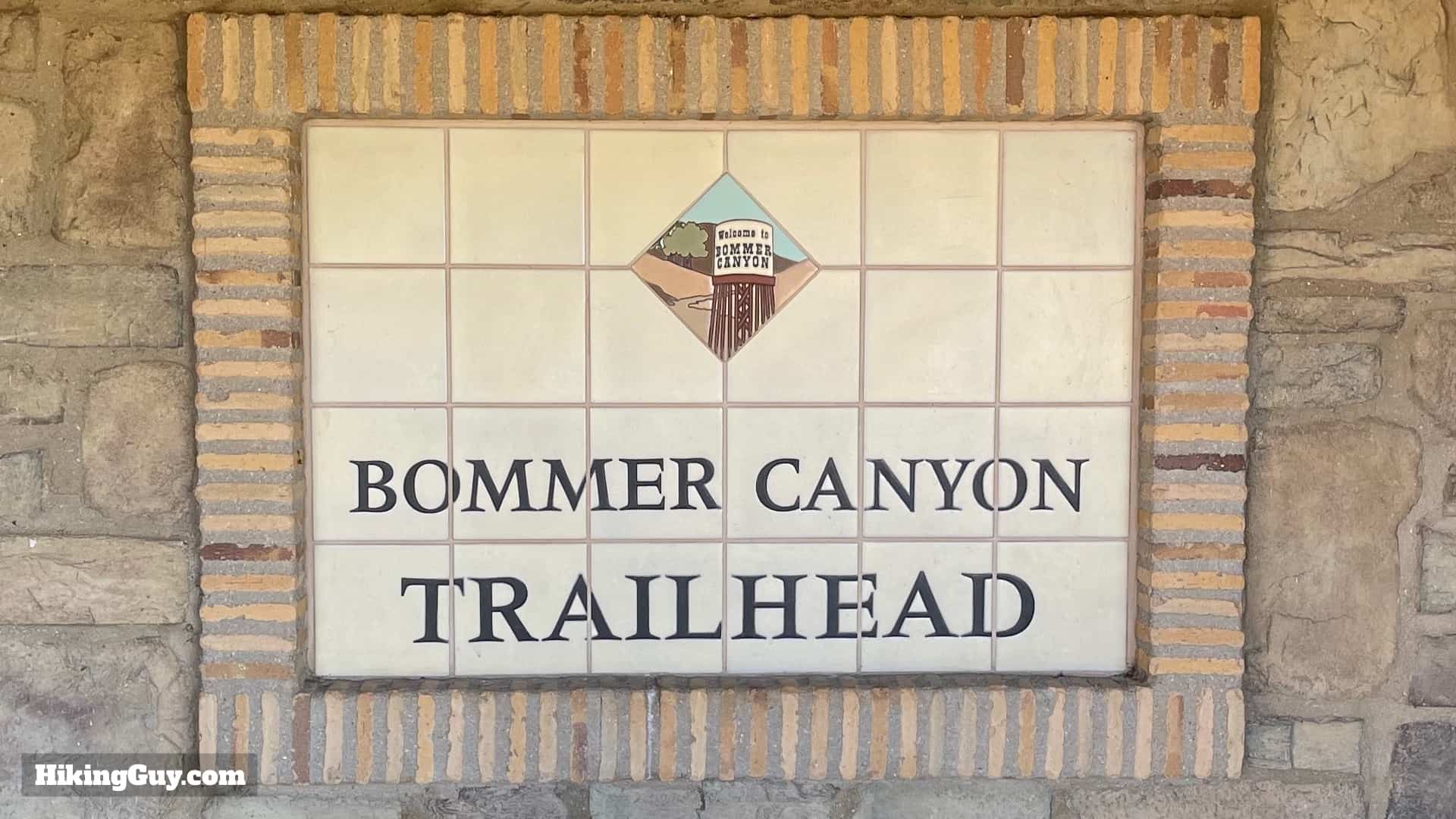 Bommer Canyon Trail Directions 6