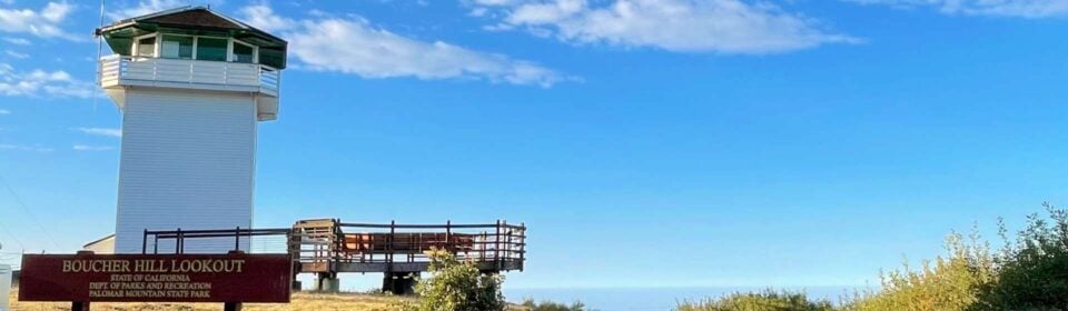 Boucher Trail Fire Tower Loop Palomar Mountain