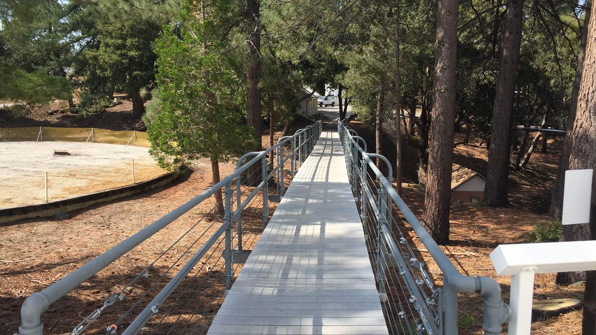 bridge on Mt Wilson Hike From Chantry Flat