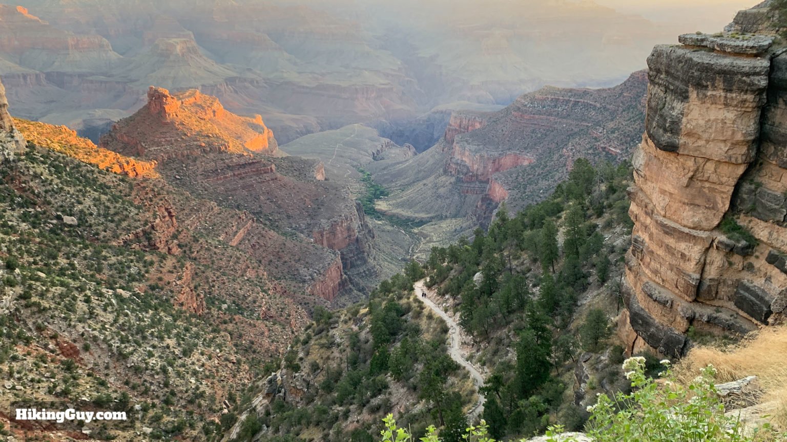 Bright Angel Trail To Plateau Point Hike - HikingGuy.com