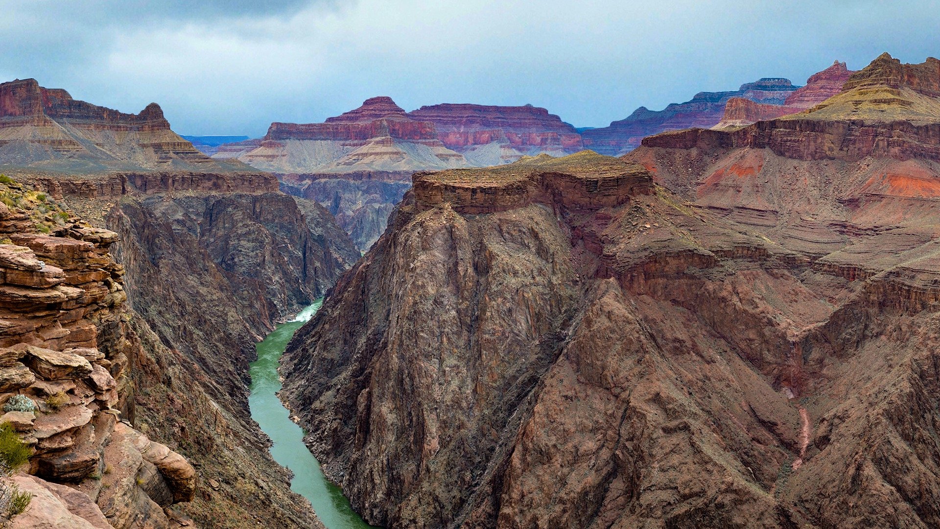 Bright Angel Trail Plateau Point