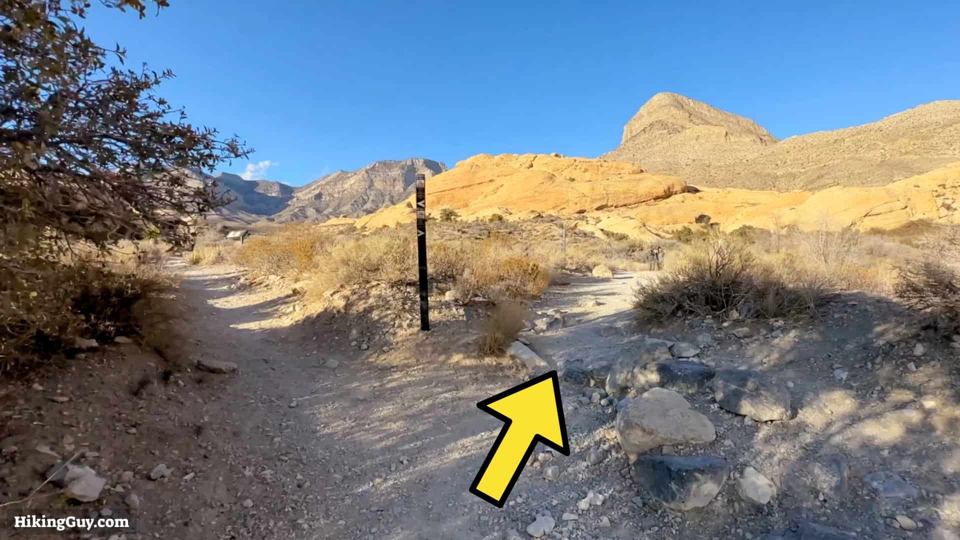 Calico Tanks Hike Directions 1