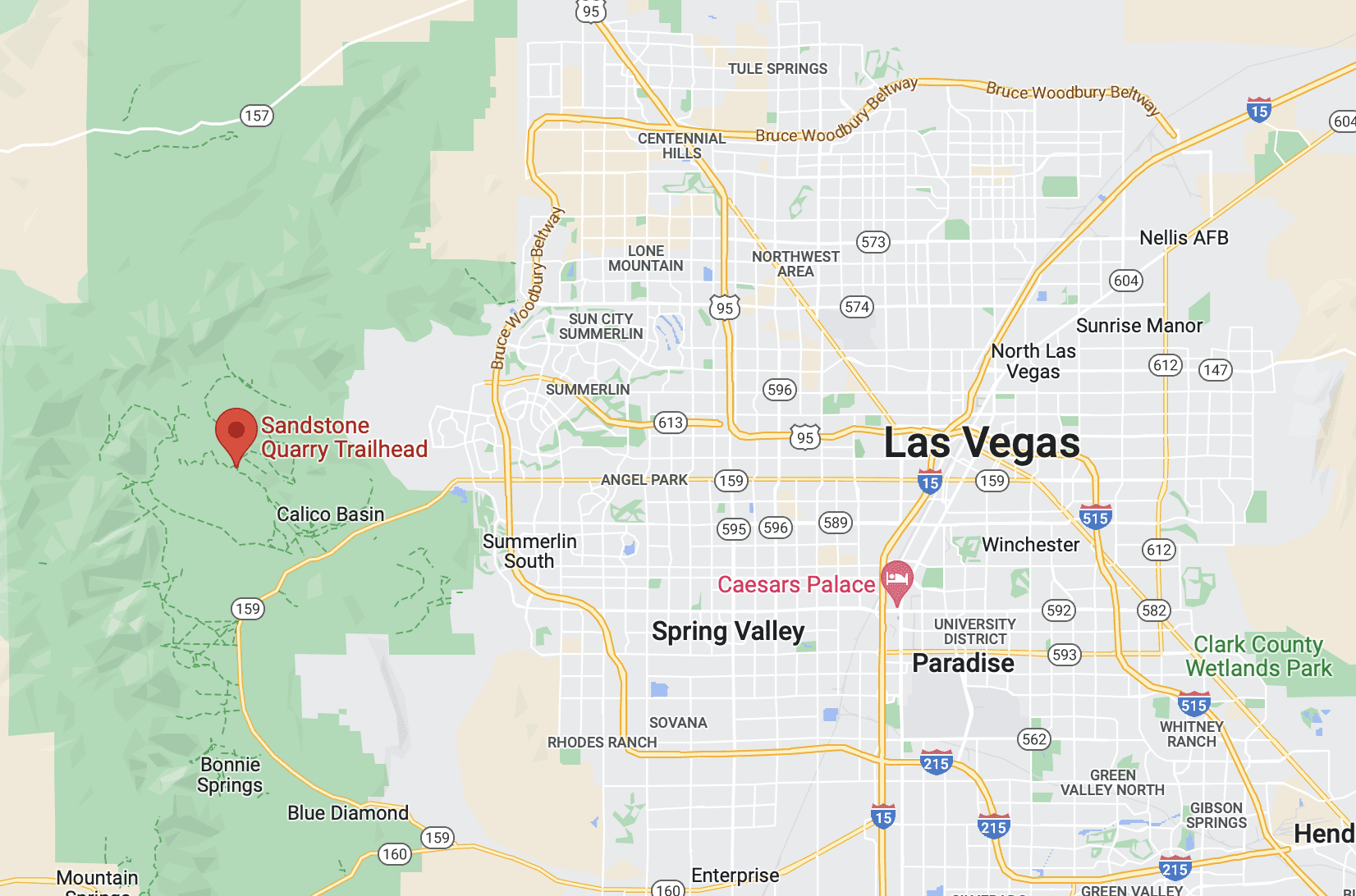 Calico Tanks Location