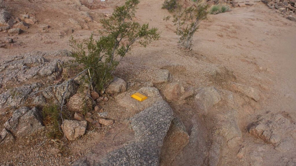 Camelback Mountain Hike trail markers