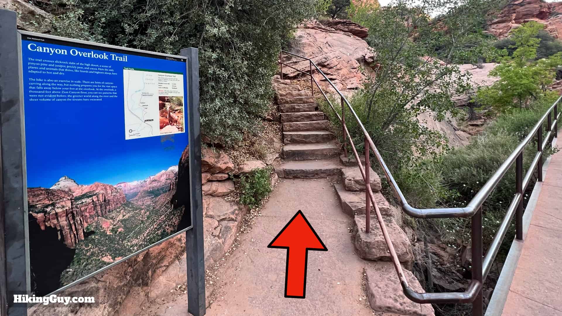 Canyon Overlook Trail Directions 7