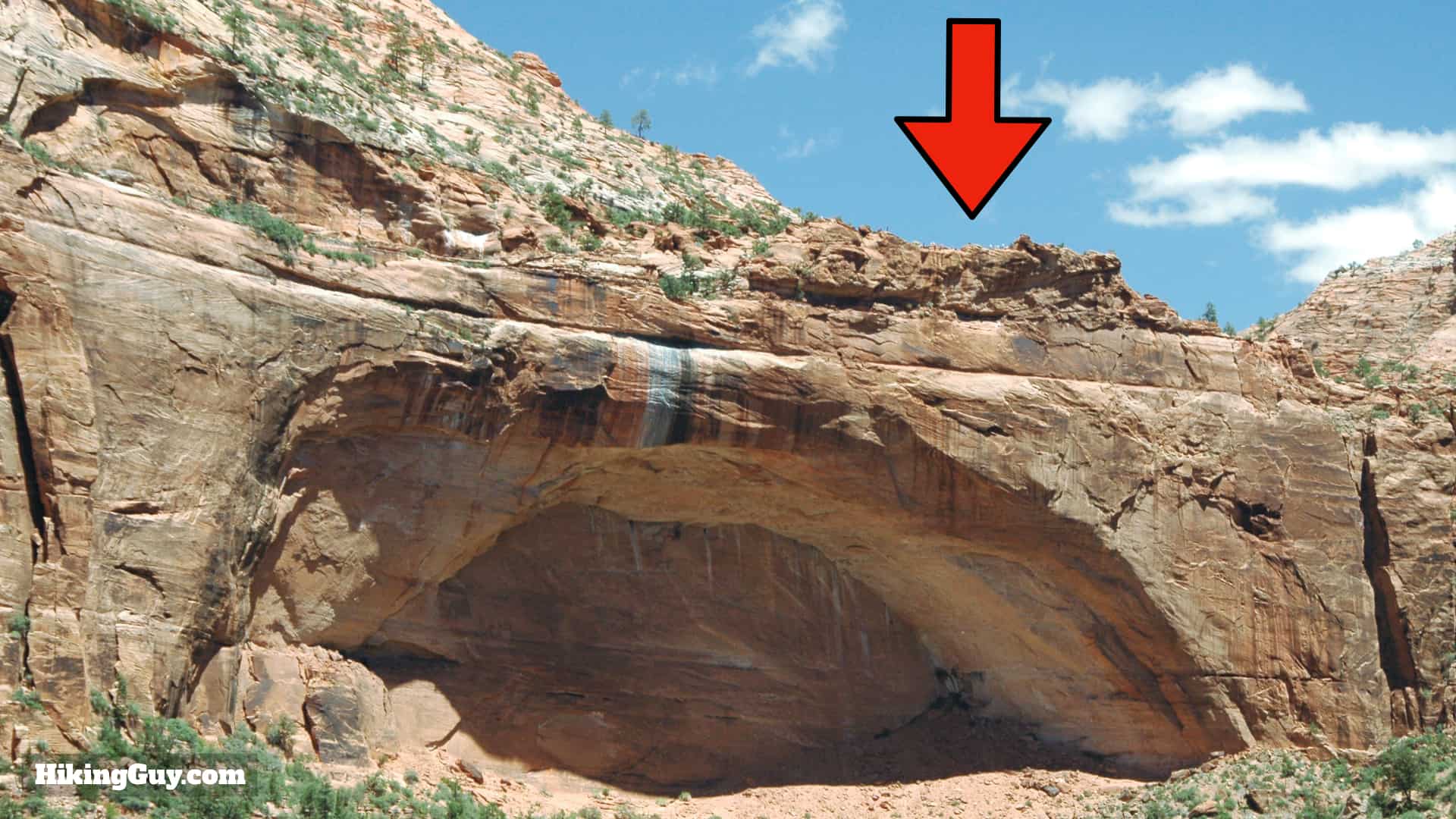 Canyon Overlook Trail Zion Above Arch