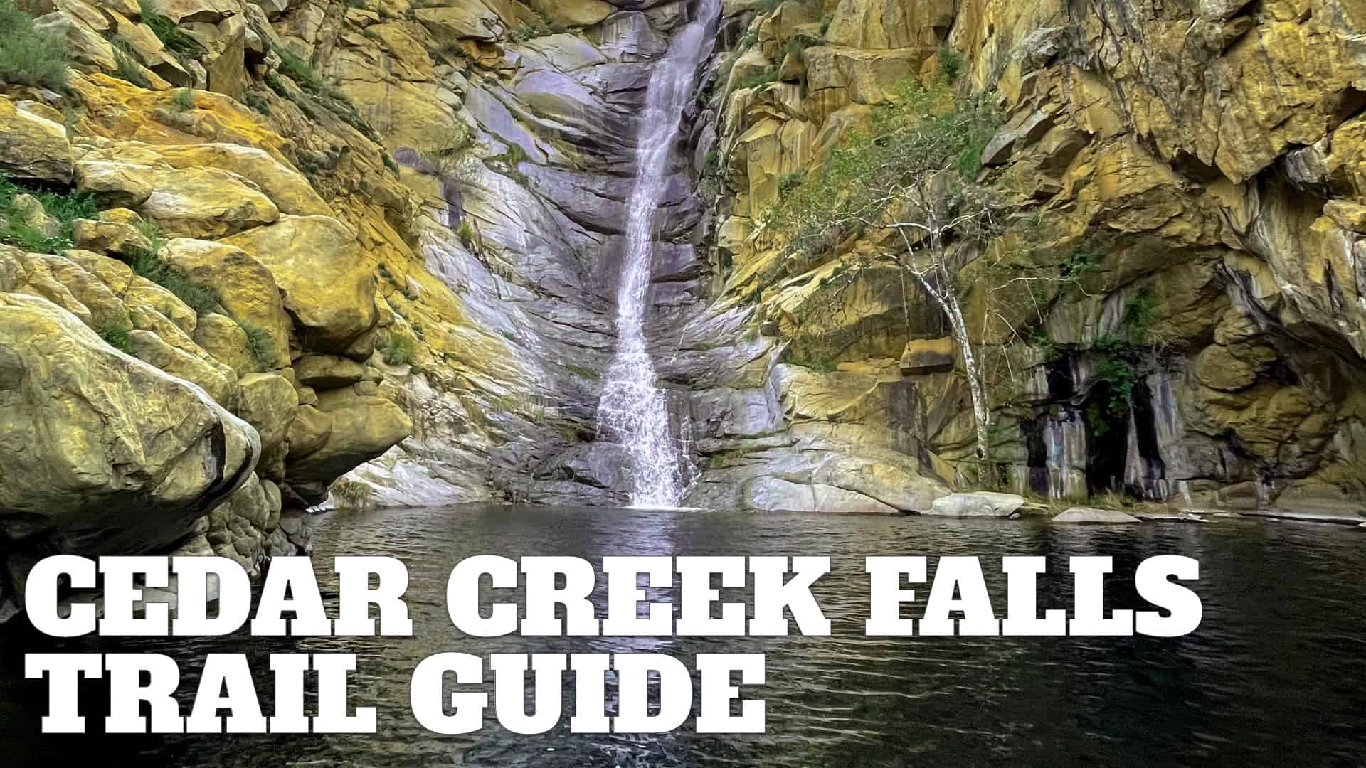 Cedar Creek Trail Poster 
