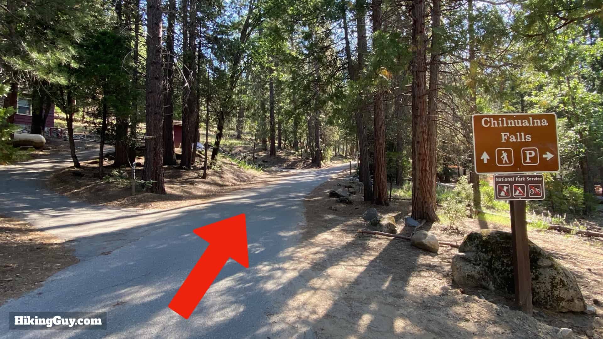 Chilnualna Falls Trail Directions 4