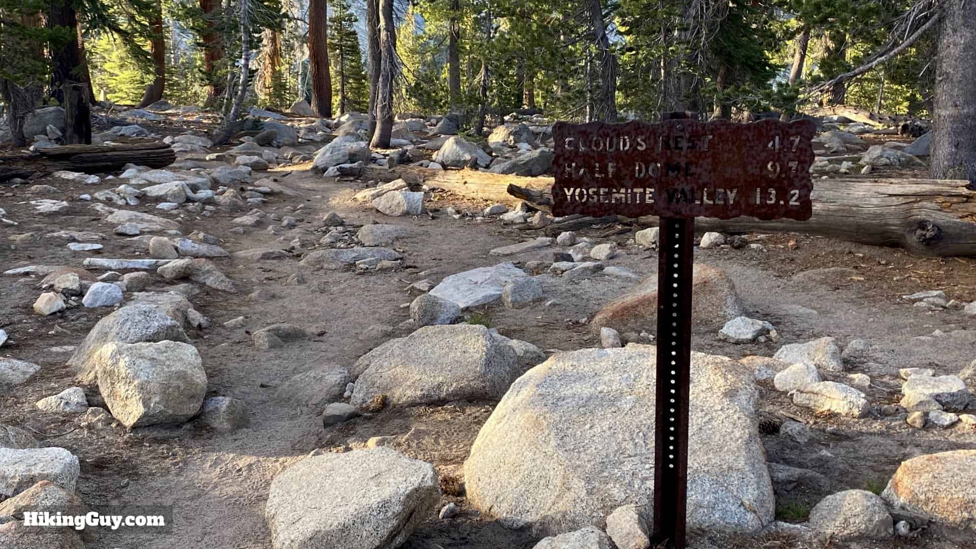 Clouds Rest Hike Directions 15