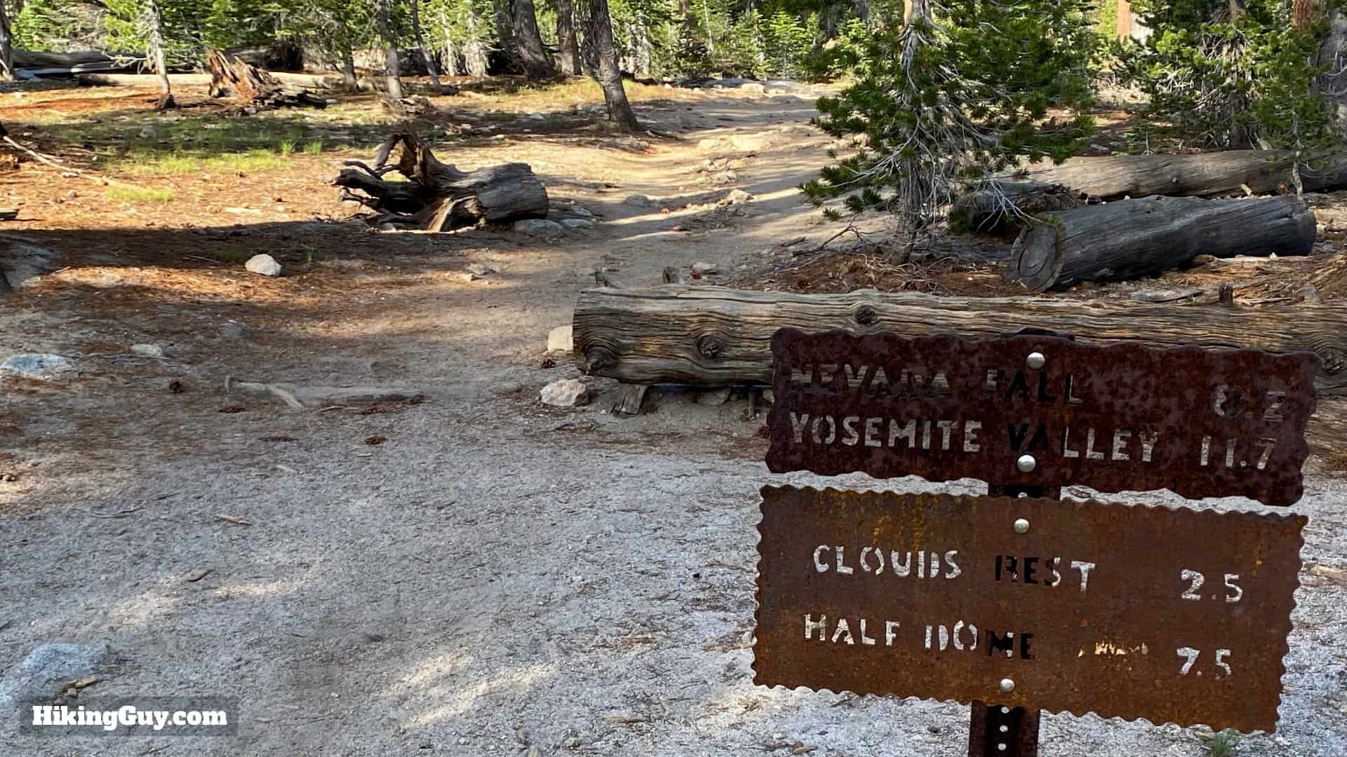 Clouds Rest Hike Directions 20