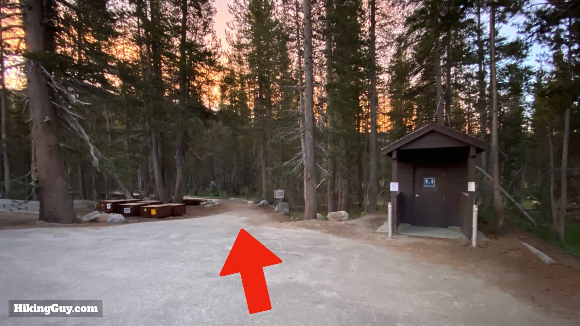 Clouds Rest Hike Directions 3