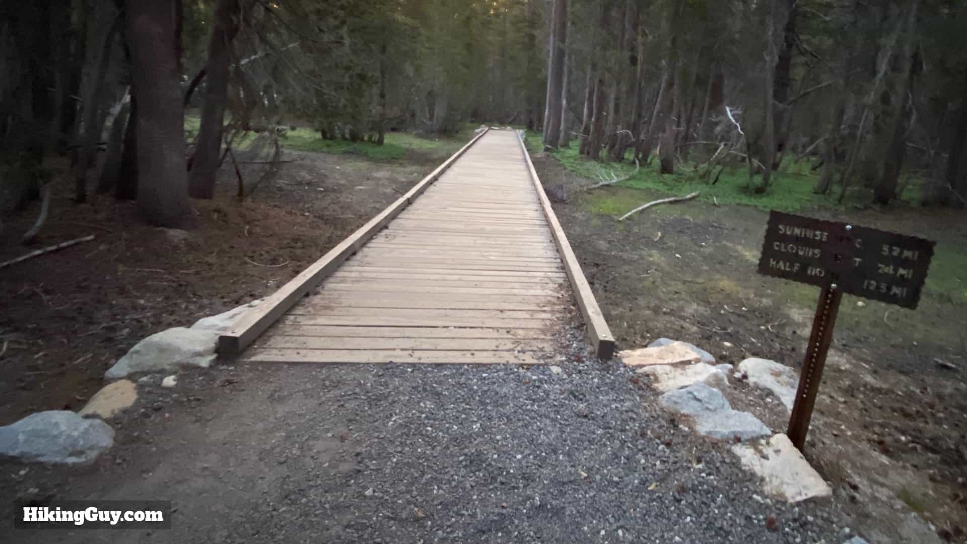 Clouds Rest Hike Directions 4