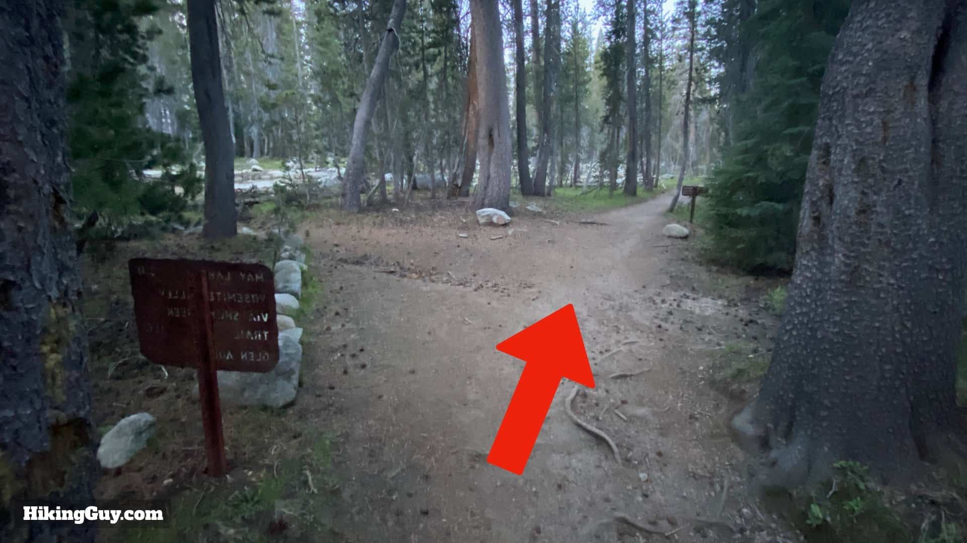 Clouds Rest Hike Directions 9