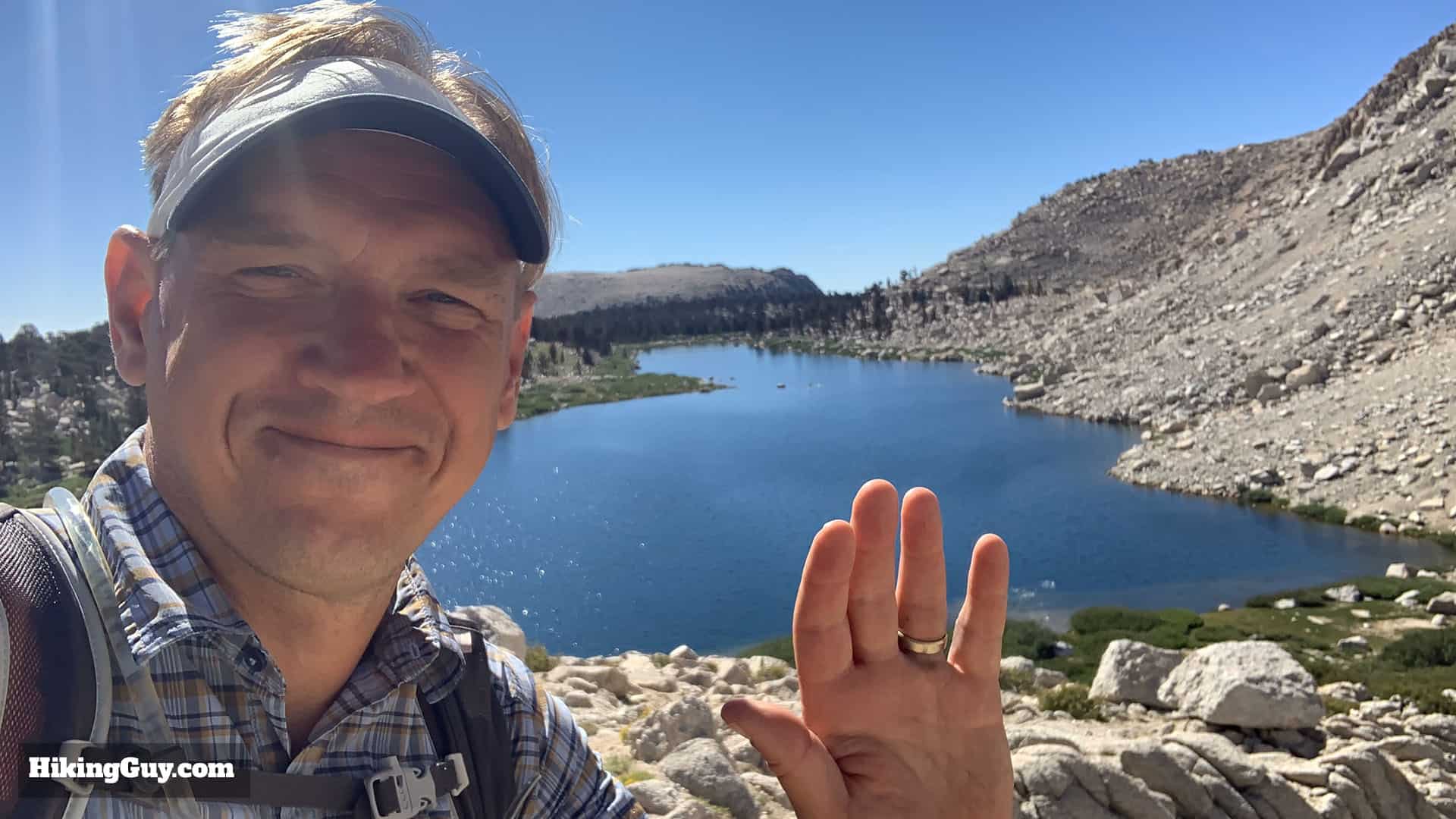 Cris Hazzard at Cottonwood Lakes