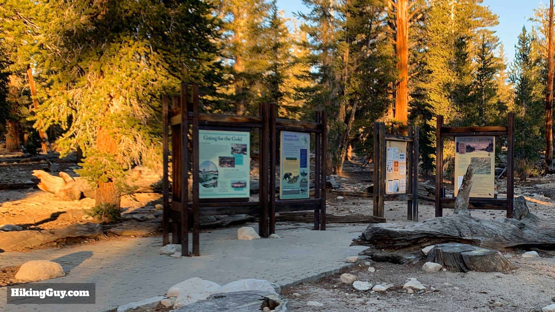 Cottonwood Lakes Hike Trailhead