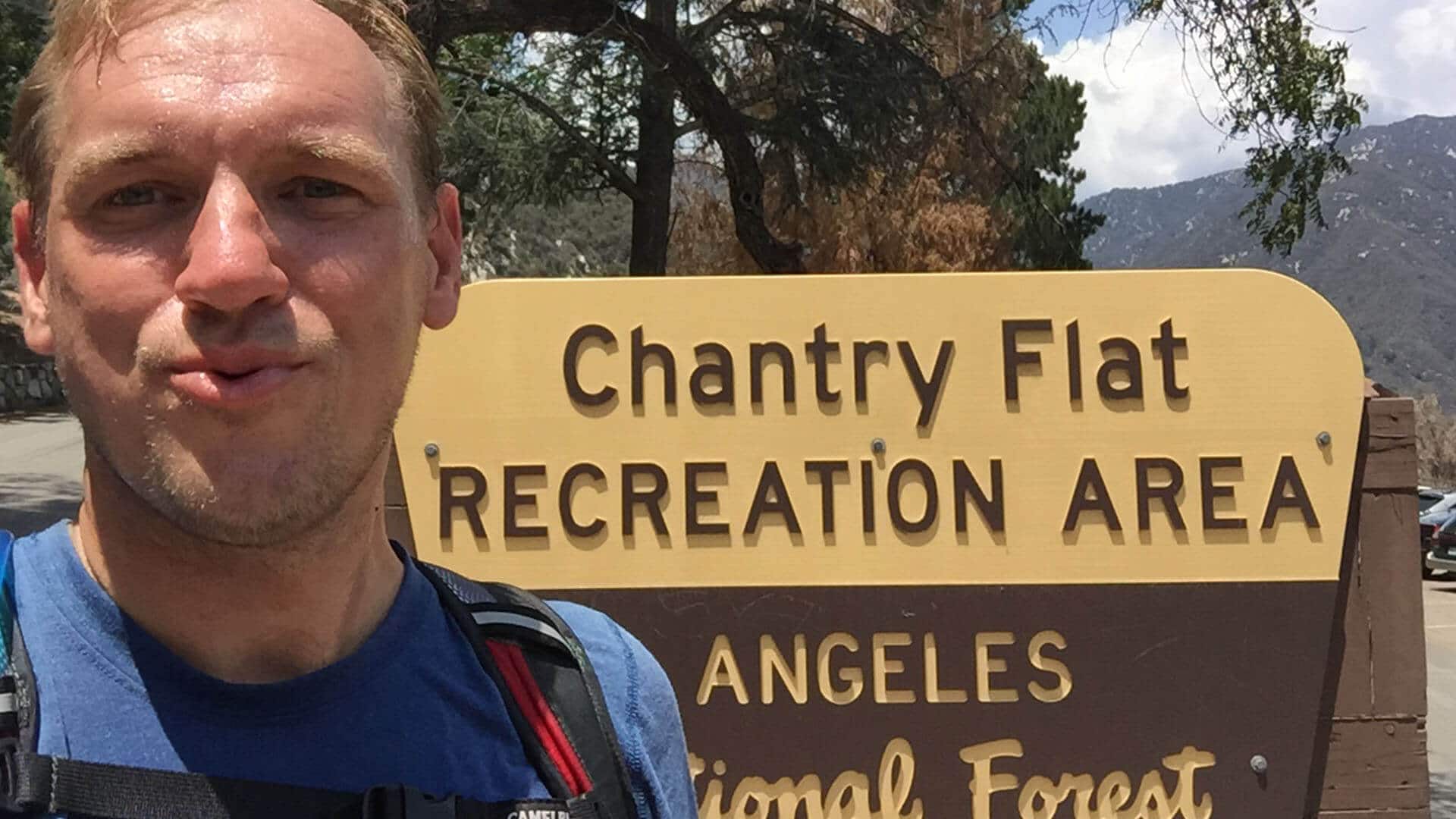 cris hazzard at chantry flat