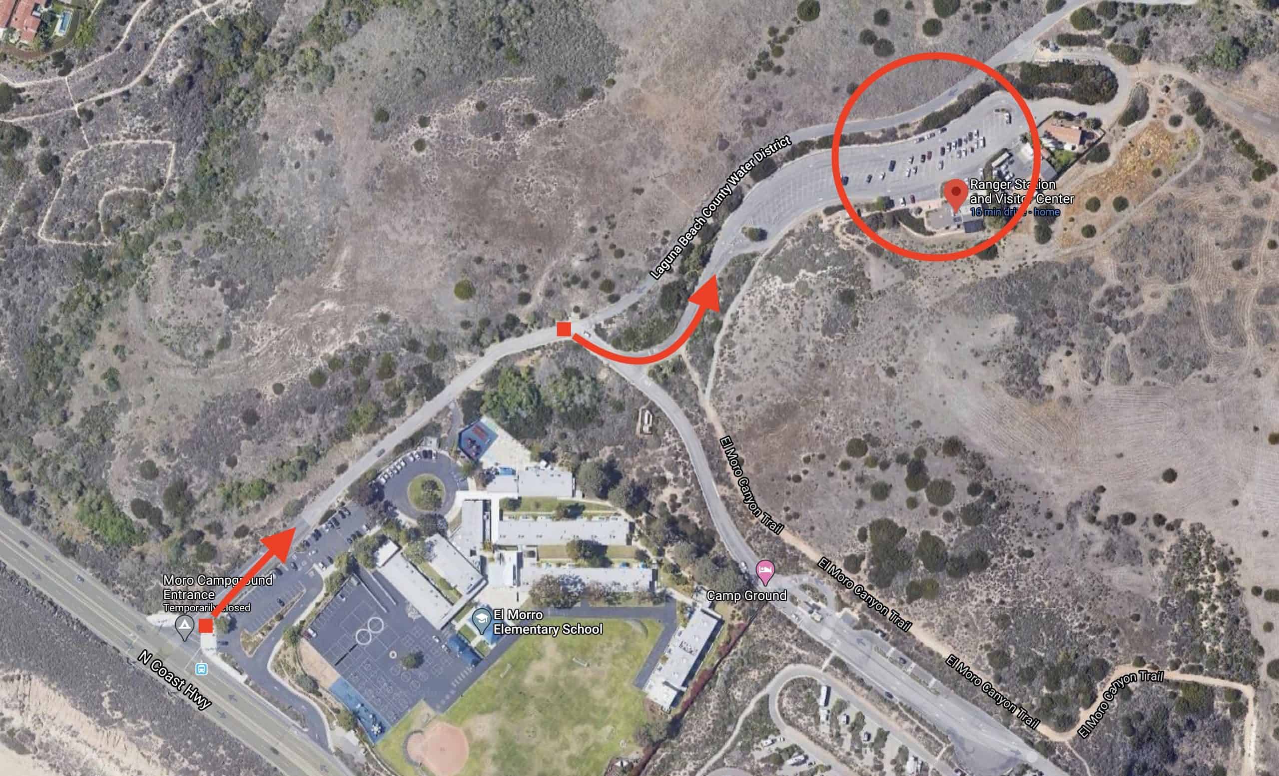 Crystal Cove Parking Directions