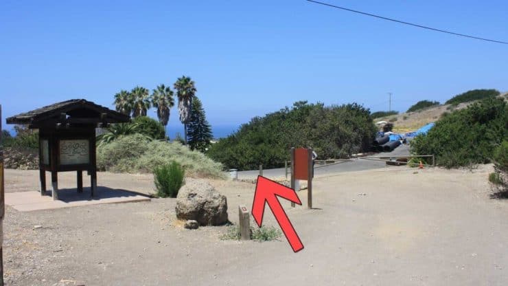 Crystal Cove State Park parking lot