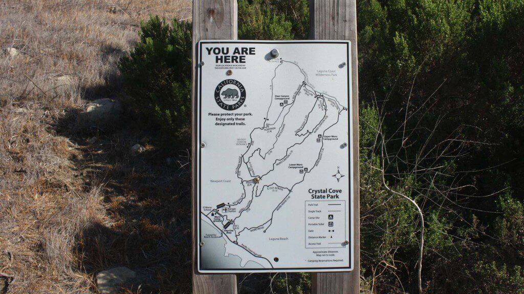 Crystal Cove State Park trail maps