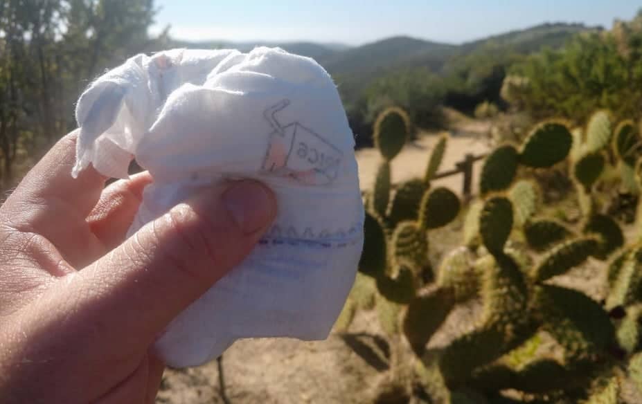 Dirty Diaper On Trail