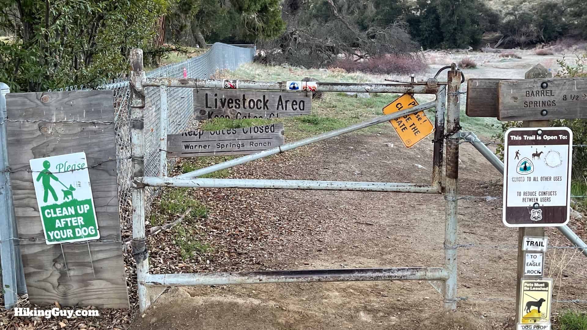 Eagle Rock Hike on the PCT (San Diego) - HikingGuy.com