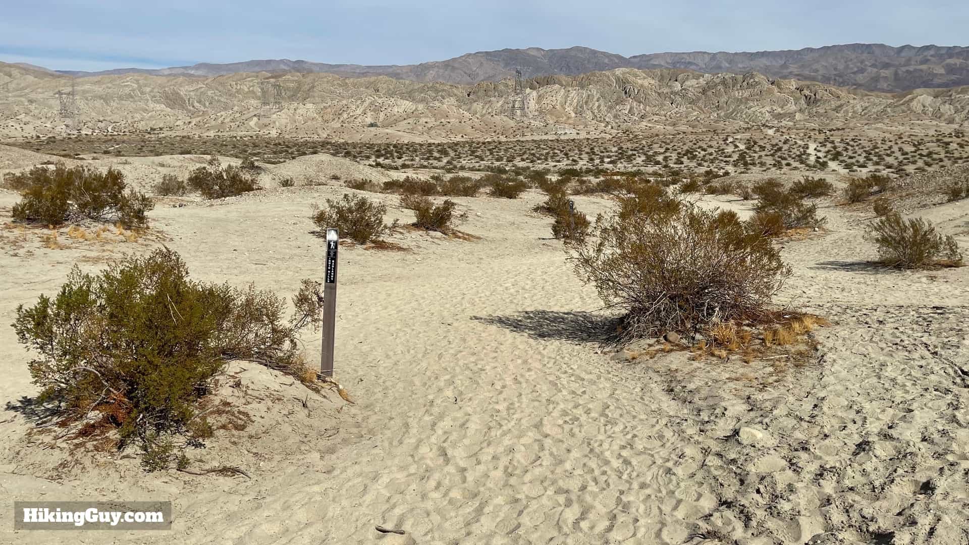 East Indio Badlands Trail Directions 10