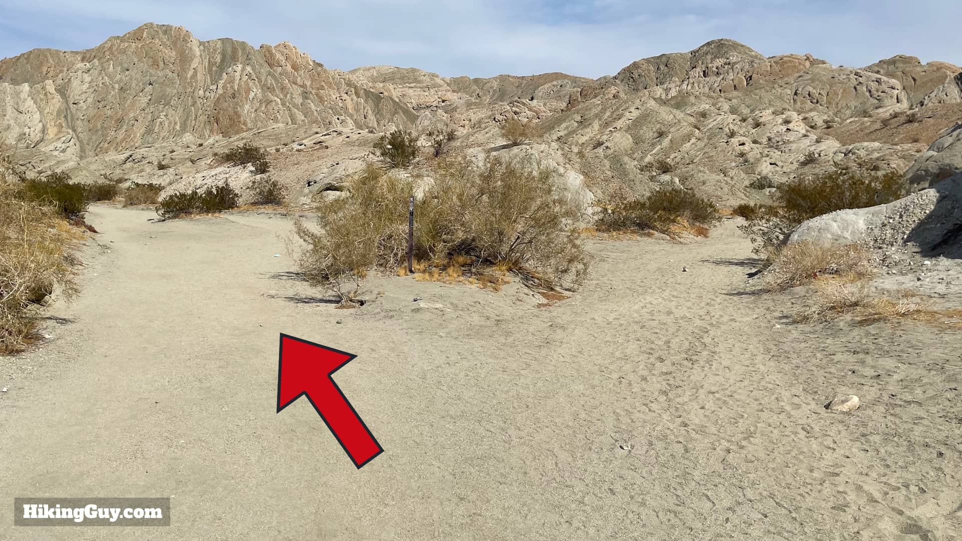 East Indio Badlands Trail Directions 13