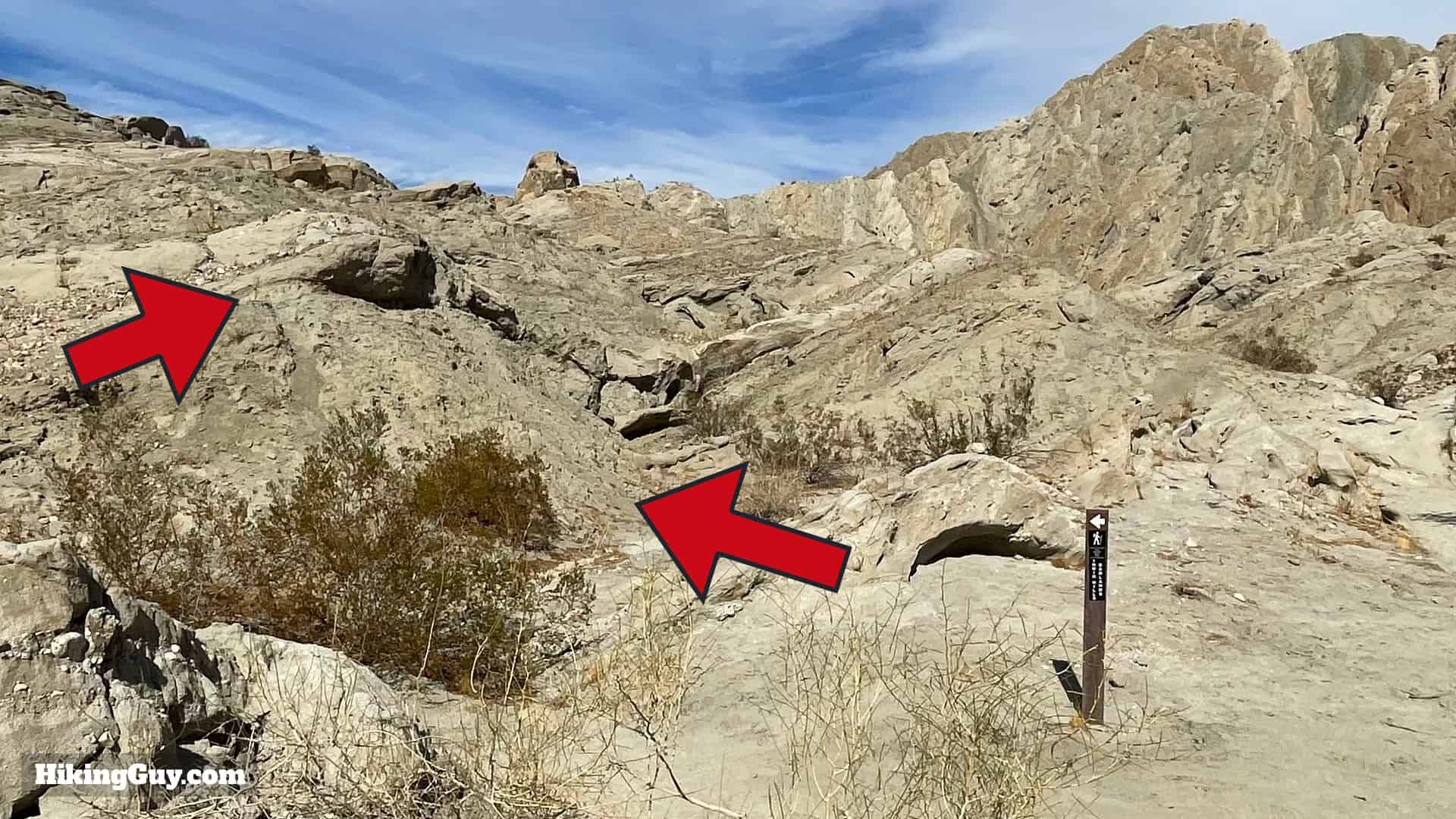 East Indio Badlands Trail Directions 15