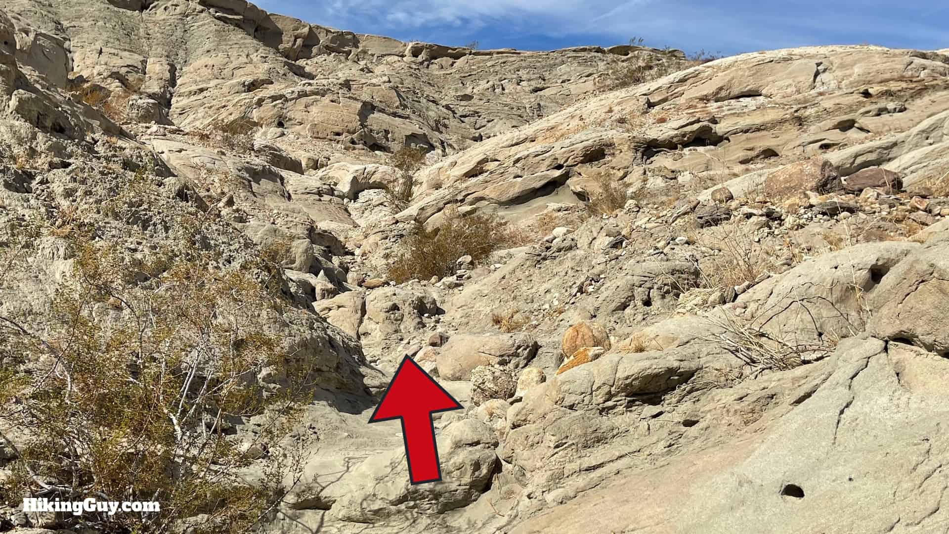 East Indio Badlands Trail Directions 16